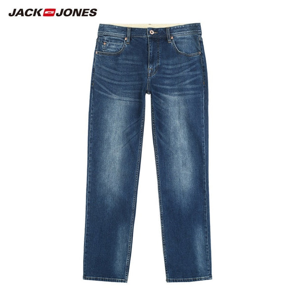 JackJones Men's Stretch Jeans men Elastic Cotton Denim Pants Loose Fit Trousers New Brand Menswear 219132584