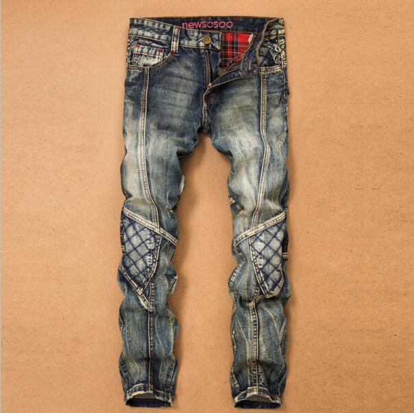 Denim 2019 New Casual Ripped HIP HOP Jeans Men With Holes Super Skinny Famous Jean Scratched Biker Trouers Dropshipping