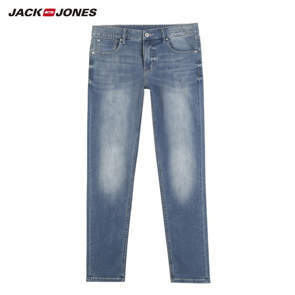 JackJones Men's Stretch Jeans men Elastic Cotton Denim Pants Loose Fit Trousers New Brand Menswear 219132584