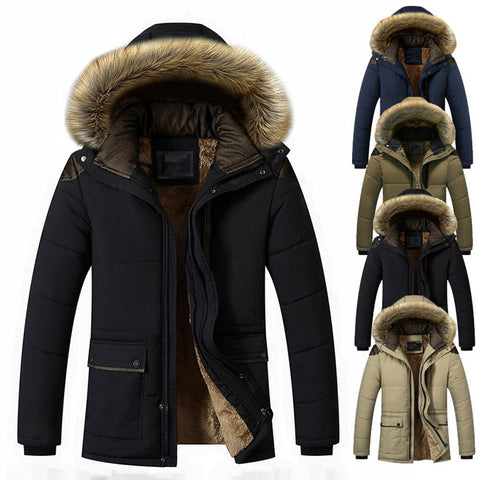 Down Jacket Men Winter Jacket Men Fashion Thick Warm Parkas  Down Coat Casual Man Waterproof Down Jacket