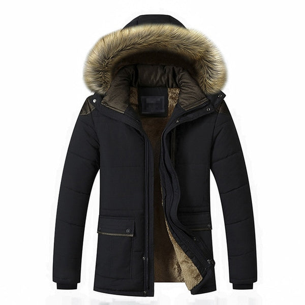 Down Jacket Men Winter Jacket Men Fashion Thick Warm Parkas  Down Coat Casual Man Waterproof Down Jacket