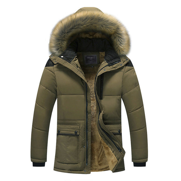 Down Jacket Men Winter Jacket Men Fashion Thick Warm Parkas  Down Coat Casual Man Waterproof Down Jacket