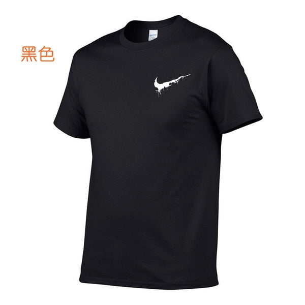 2020 summer t shirt men letter print O-Neck t shirts Casual brand-clothing men's streetwear Hombres top t-shirt Plus Size S-XXL