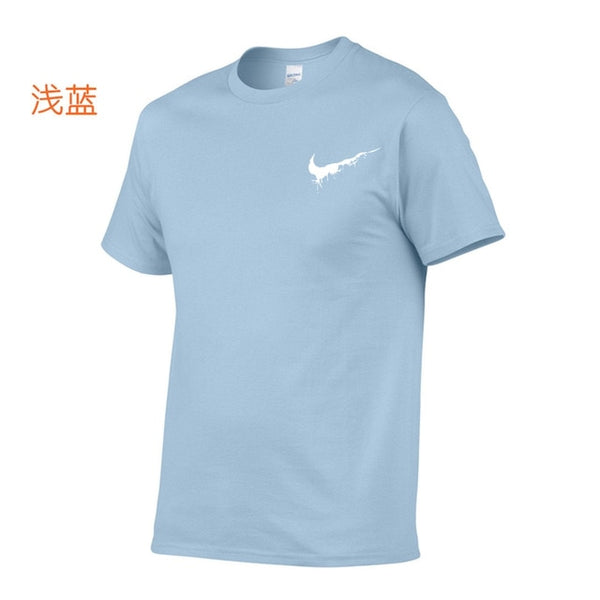 2020 summer t shirt men letter print O-Neck t shirts Casual brand-clothing men's streetwear Hombres top t-shirt Plus Size S-XXL