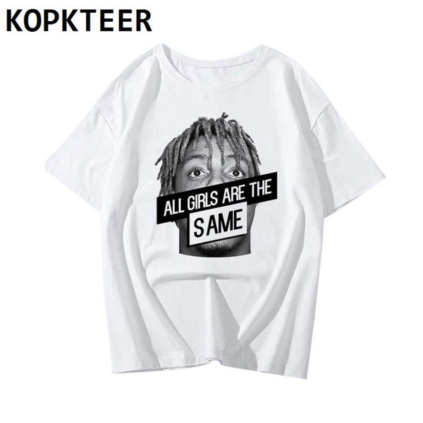 Hip Hop Singer Juice Wrld RIP Print Harajuku Tee Men 2019 Streetwear Rapper T Shirt Casual Tops Anime Shirt Male Camiseta Hombre