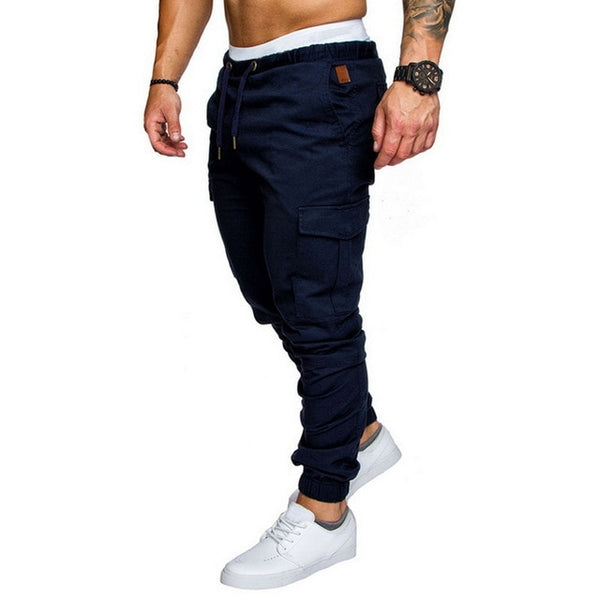 Men Stretchy Skinny Jeans Camouflage print Taped Slim Fit Denim Jean Trousers  Streetwear Joggers Pants Plus Size 4XL 2019