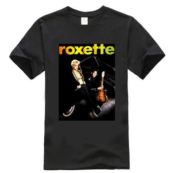 Roxette Join The Joyride Pop Rock Band Men'S T-Shirt Size S-3Xl High Quality Casual Printing Tee Shirt