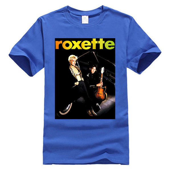 Roxette Join The Joyride Pop Rock Band Men'S T-Shirt Size S-3Xl High Quality Casual Printing Tee Shirt