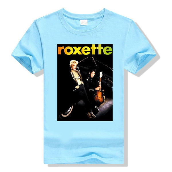 Roxette Join The Joyride Pop Rock Band Men'S T-Shirt Size S-3Xl High Quality Casual Printing Tee Shirt