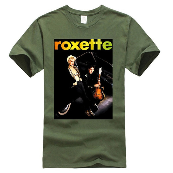 Roxette Join The Joyride Pop Rock Band Men'S T-Shirt Size S-3Xl High Quality Casual Printing Tee Shirt