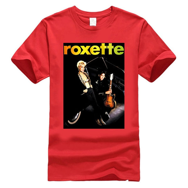 Roxette Join The Joyride Pop Rock Band Men'S T-Shirt Size S-3Xl High Quality Casual Printing Tee Shirt