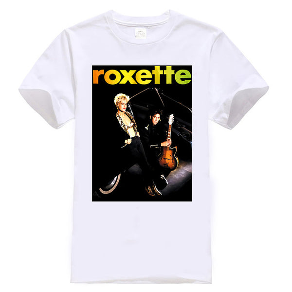 Roxette Join The Joyride Pop Rock Band Men'S T-Shirt Size S-3Xl High Quality Casual Printing Tee Shirt