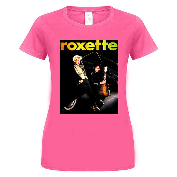 Roxette Join The Joyride Pop Rock Band Men'S T-Shirt Size S-3Xl High Quality Casual Printing Tee Shirt