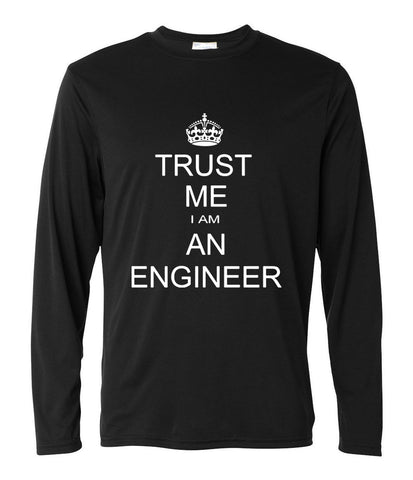 Autumn Men harajuku long sleeve T Shirt Keep Calm Trust Me I Am An Engineer funny print Cotton brand Clothing  Camiseta