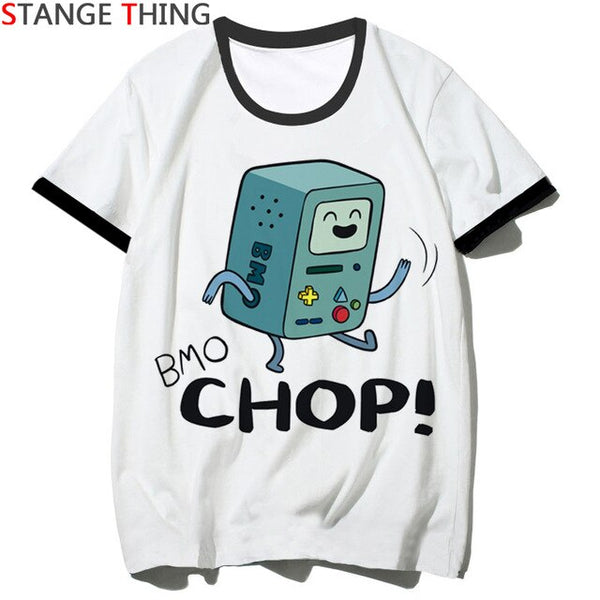 Adventure Time Play Video Games Funny T Shirt  for Men/women Cartoon Print T-shirt Summer Unisex Tshirt Cool Top Tee Male/female