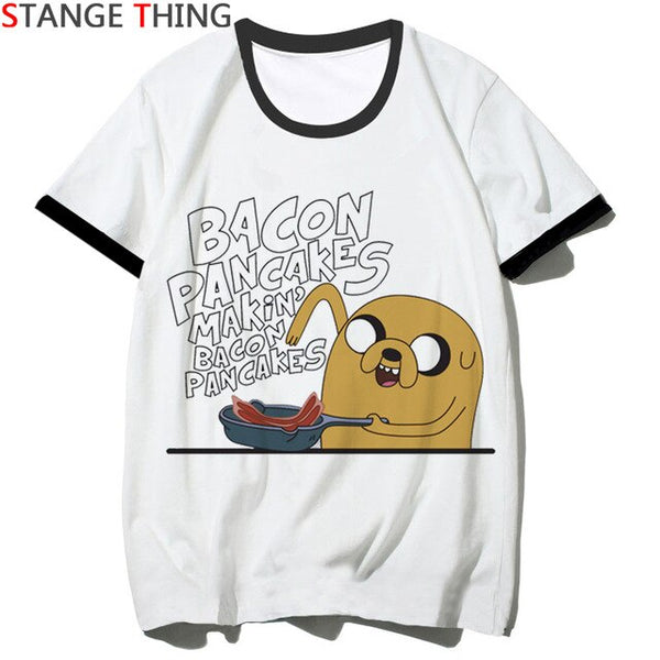 Adventure Time Play Video Games Funny T Shirt  for Men/women Cartoon Print T-shirt Summer Unisex Tshirt Cool Top Tee Male/female