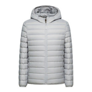 SEMIR brand men down jacket casual fashion winter jacket for men Hooded windbreaker white duck coat male outwear clothing