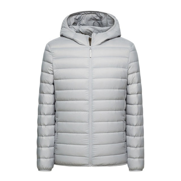 SEMIR brand men down jacket casual fashion winter jacket for men Hooded windbreaker white duck coat male outwear clothing